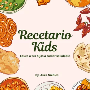 Imagen de portada para Ebook Recetario para niños de 1 a 10 años