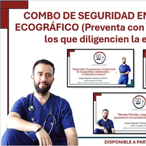 Imagen de portada para Curso online COMBO SEGURIDAD EN EL TRABAJO ECOGRÁFICO VETERINARIO