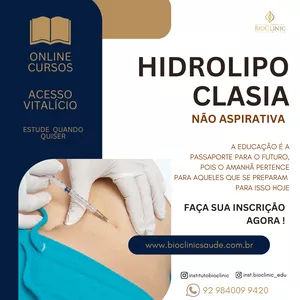 Imagem de capa para o Curso online Curso de hidrolipoclasia não aspirativa - ONLINE