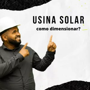 Imagem de capa para o Curso online Usina Solar, como dimensionar?