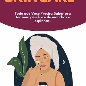 Imagem de capa para o Ebook SkinCare 