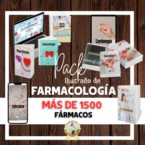 Imagen de portada para Curso online Pack Ilustrado de Farmacología