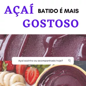 Imagem de capa para o Ebook Açaí Batido da mais Lucro!