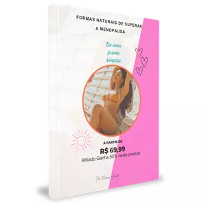 Imagem de capa para o Curso online  FORMAS NATURAIS DE SUPERAR A MENOPAUSA
