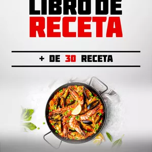 Imagen de portada para Ebook Libro de Receta