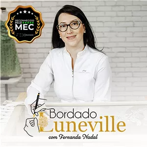 Imagem de capa para o Curso online Bordado Luneville