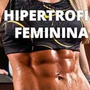 Imagem de capa para o Ebook Treinos de musculação/ hipertrofia feminina.