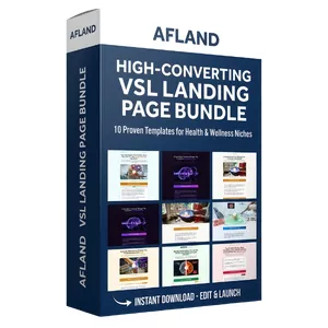 Cover image for Ebook Afland-2026 Premium VSL Landing Page Bundle