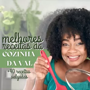 Imagem de capa para o Ebook Melhores Receitas da Cozinha da Val +40 receitas salgadas