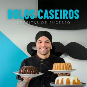 Imagem de capa para o Ebook Bolos Caseiros