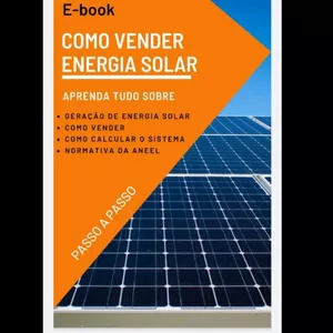 Imagem principal do produto  COMO VENDER ENERGIA SOLAR