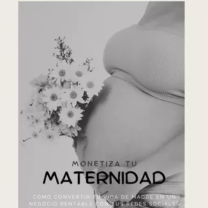 Imagen de portada para Ebook Monetiza tu maternidad 