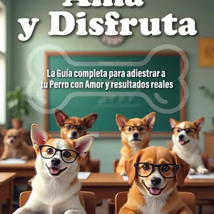 Imagen de portada para Ebook Entrena, Ama y Disfruta: Guía para transformar a tu perro