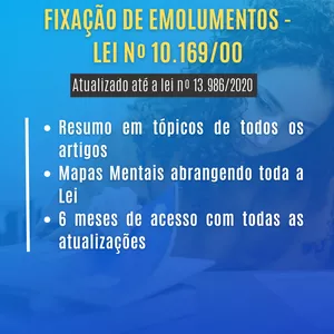 Imagem de capa para o Ebook Simplificando a Lei de fixação de Emolumentos - Lei nº 10.169/2000