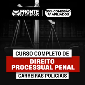 Imagem do curso DIREITO PROCESSUAL PENAL | CARREIRAS POLICIAIS