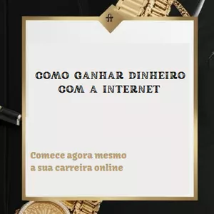 Imagem de capa para o Ebook COMO GANHAR DINHEIRO COM A INTERNET