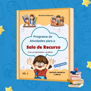 Imagem de capa para o Ebook E-Book 2 da sala do AEE 