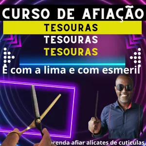 Imagem de capa para o Curso online Afiação  de tesouras top