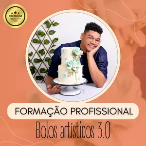 Imagem de capa para o Curso online BOLOS ARTÍSTICOS 3.0