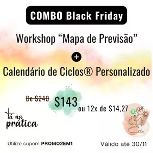 Mapa de Previsão Na Prática + Calendário de Ciclos Personalizado>