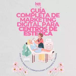 Imagen de portada para Ebook Guia Completa de Marketing Digital para Centros de Estética 