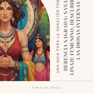 Imagen de portada para Ebook  Sanación del Linaje Femenino y Mis Diosas Interiores