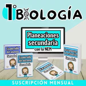 Imagen de portada para Curso online BIOLOGÍA- PRIMER GRADO- MENSUAL