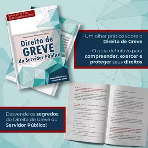 Imagem de capa para o Ebook E-BOOK Perguntas e Respostas sobre Direito de GREVE do Servidor Público
