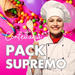 Imagem do curso Pack Supremo: 100 Receitas de Bolo + Coleção Confeitaria