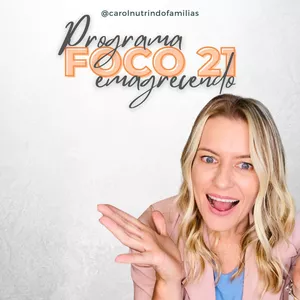 Imagem de capa para o Ebook FOCO 21 Emagrecimento -5kg em 21 dias