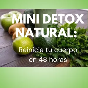 Imagen de portada para Ebook MINI DETOX NATURAL reinicia tu cuerpo en 48 horas