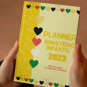 Imagem de capa para o Ebook Planner Ministério Infantil 2023
