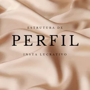 Imagem de capa para o Ebook Estrutura de Perfil - instagram lucrativo 