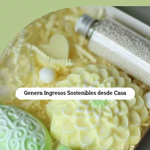 Imagen de portada para Curso online Jabones Artesanales. Genera ingresos sostenibles desde  casa