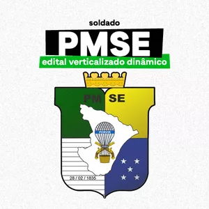 Imagem de capa para o Ebook Edital Verticalizado Dinâmico PMSE 2024 SOLDADO
