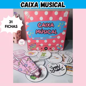 Imagem de capa para o Ebook Caixa Musical 