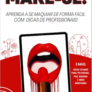 Imagem de capa para o Ebook MAKE-SE! APRENDA A SE MAQUIAR DE FORMA FÁCIL 