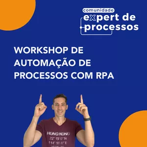 Imagem do curso Workshop de Automação de Processos com RPA