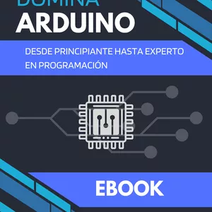 Imagen de portada para Ebook Domina arduino desde principiante hasta experto en programación