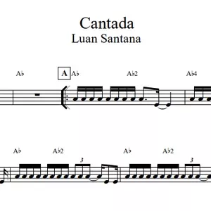 Imagem de capa para o Ebook 'CANTADA' - Luan Santana