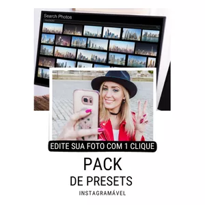 Imagem do curso Pack de Presets Instagramável 