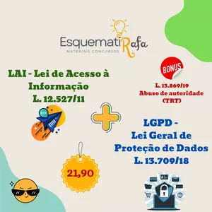 Imagem de capa para o Ebook LGPD - Lei Geral de Proteção de Dados (+) LAI - Lei de Acesso à Informação