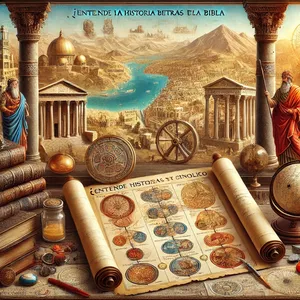 Imagen de portada para Ebook ¡Entiende la Historia detrás de la Biblia - Contexto Histórico y Cronológico!