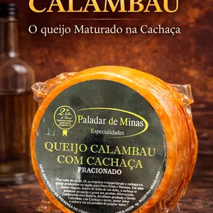 Imagem de capa para o Ebook Os Segredos do Calambau - O queijo Maturado na cachaça 