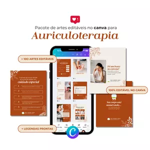 Imagem do curso PACK PARA AURICULOTERAPIA - Criaé Studio