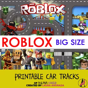 Cover image for Online course Printable Roblox Track Design – High-Quality JPG (300 DPI)