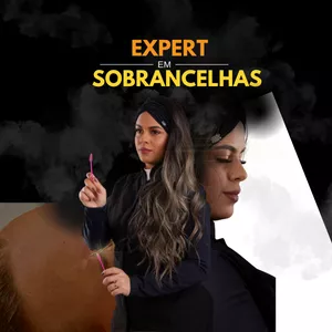 Imagem de capa para o Curso online Expert em Sobrancelhas 