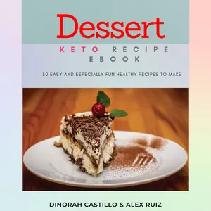 Cover image for Ebook Keto Dessert Book
