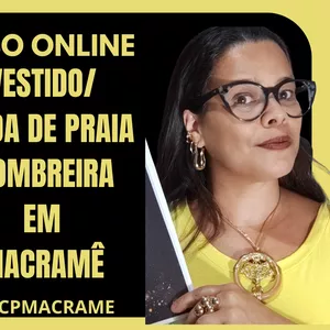 Imagem de capa para o Curso online VESTIDO/SAÍDA DE PRAIA E OMBREIRA DE MACRAMÊ