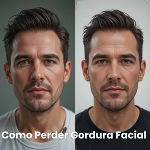 Imagem de capa para o Ebook Como Perder Gordura Facial de Forma Eficiente 